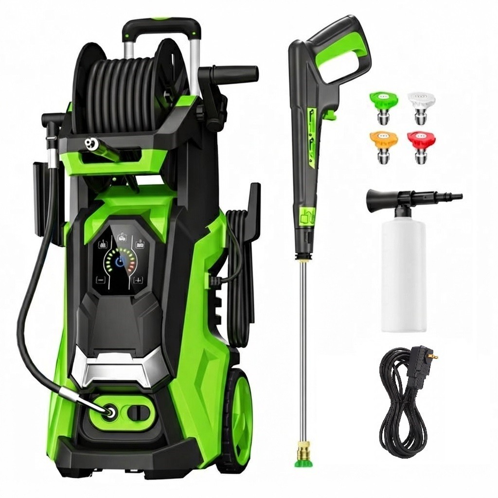 Electric Pressure Washer 5000PSI 2.65GPM, 15 Level Adjustable Touch Screen