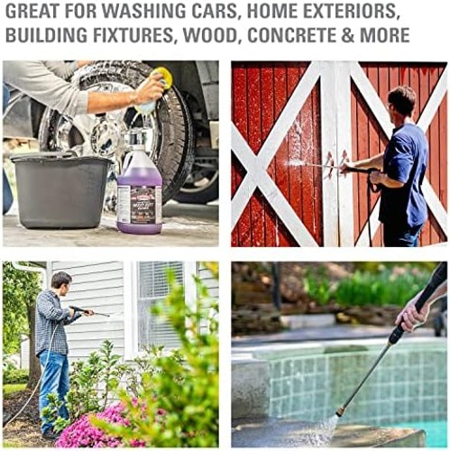 Simpson Cleaning Concentrated Soap Solution for Pressure Washers and Spray Bo…