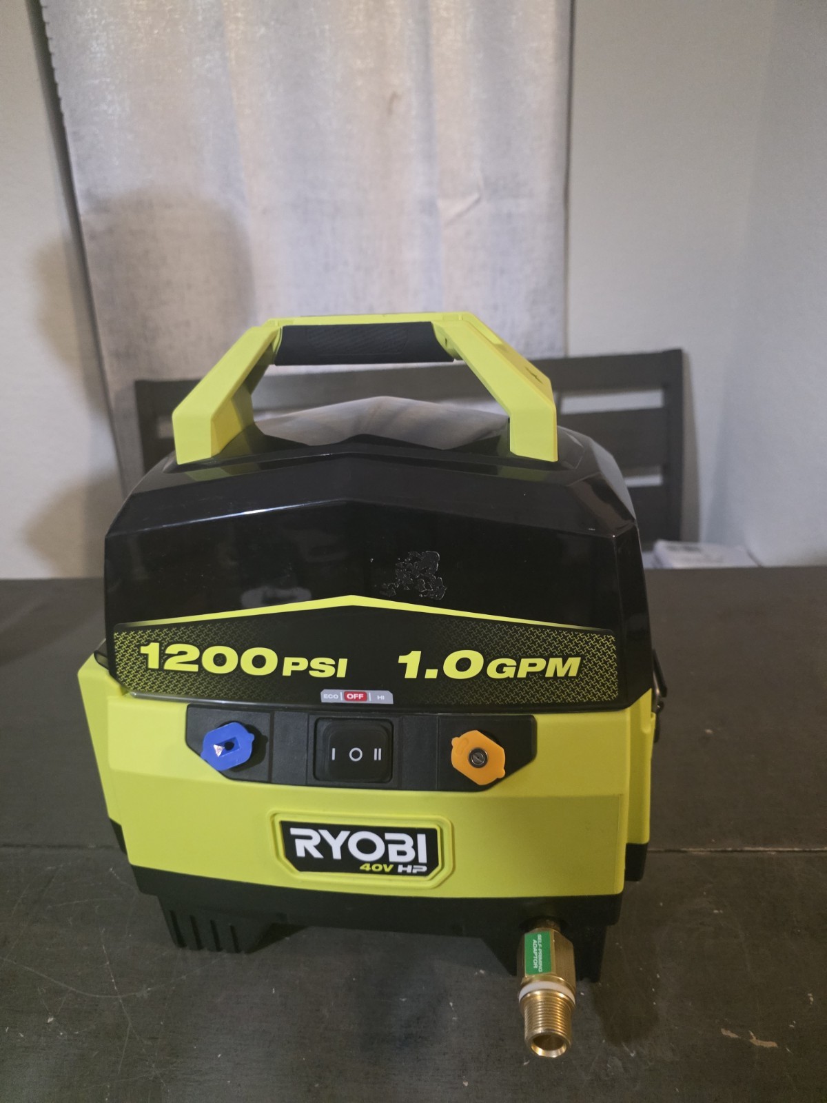 40V 1200 PSI 1.0 GPM Cordless Electric Cold Water Pressure Washer (No Accessori