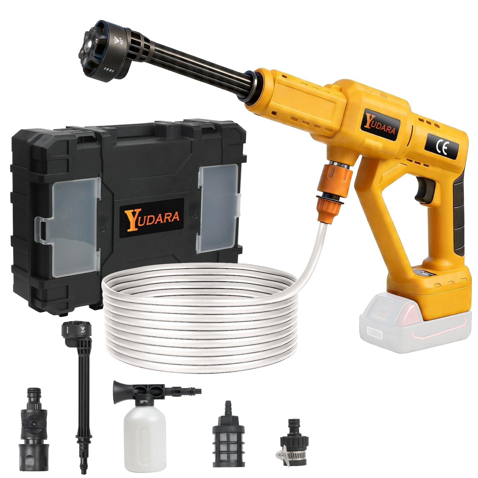 Cordless Cleaning Tool Compatible with Dewalt 20V Max 6-in-1 Nozzle Tool Only