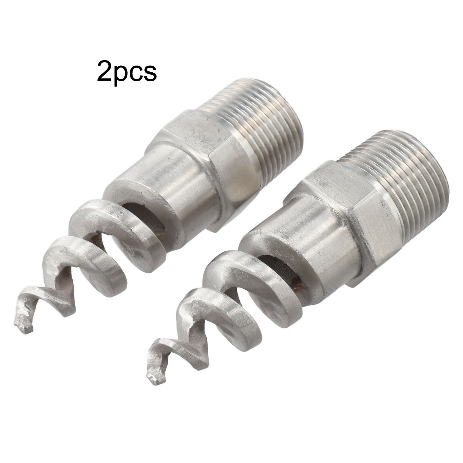 2pcs stainless steel nozzles for pre painting and high pressure cleaning
