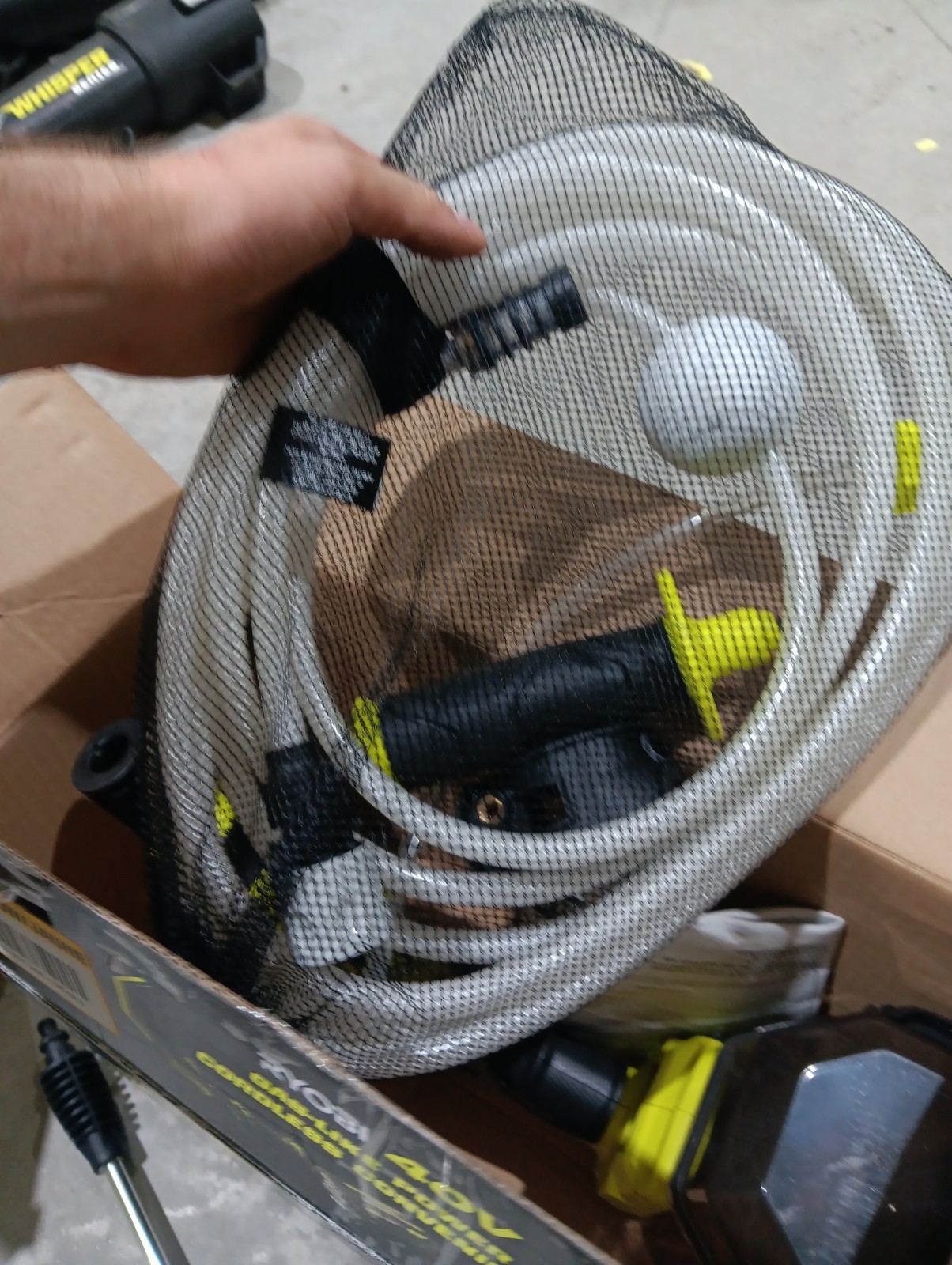 Ryobi 40V HP EZClean 600 PSI Power Cleaner Kit – RY124050 – Tool Only, *READ*