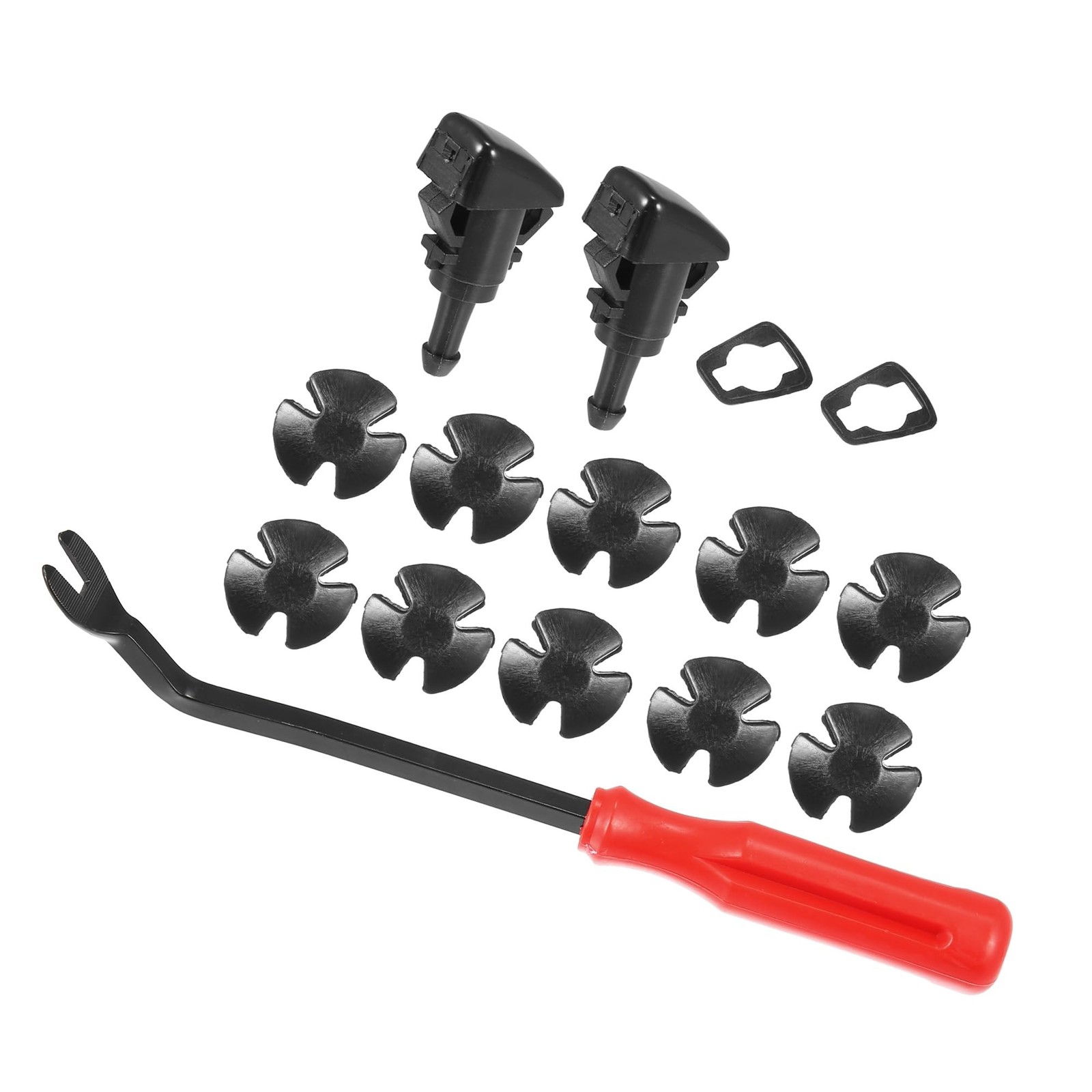 15pcs Front Windshield Wiper Washer Nozzle Spray Jet Kit 5303833AA for Dodge …