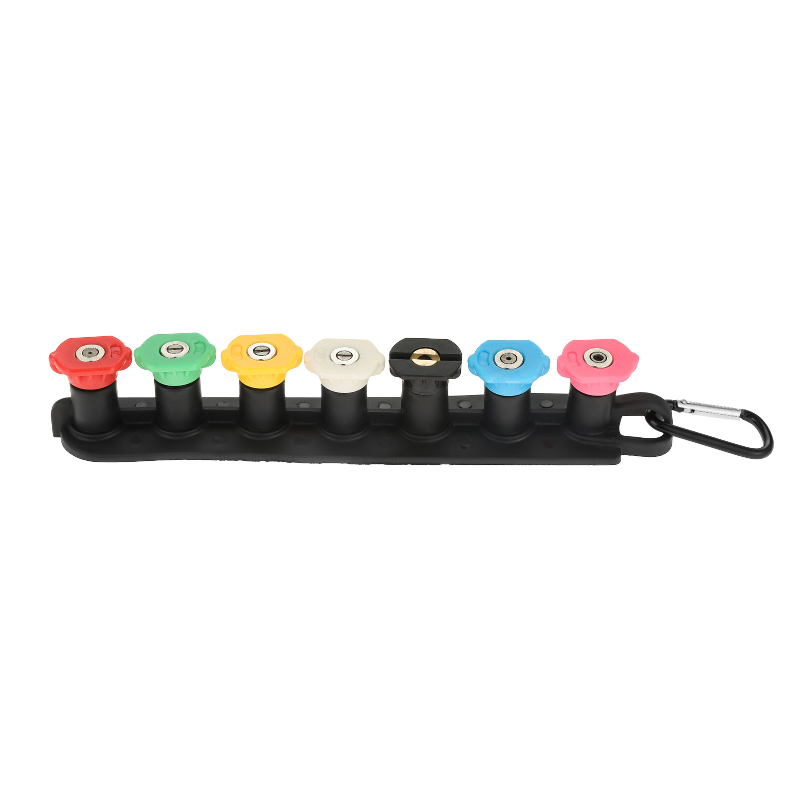 8x Pressure Washer Nozzle Tips Set with Holder Standard 1/4″Quick Connect Plug