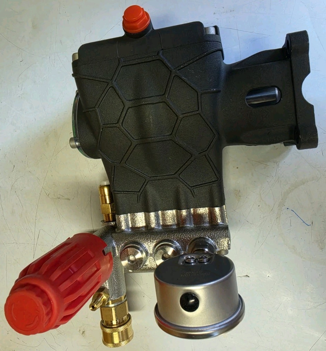 Pressure Washer Pump 3/4″ Shaft Horizontal Triplex Plunger 3300 PSI 2.5GPM
