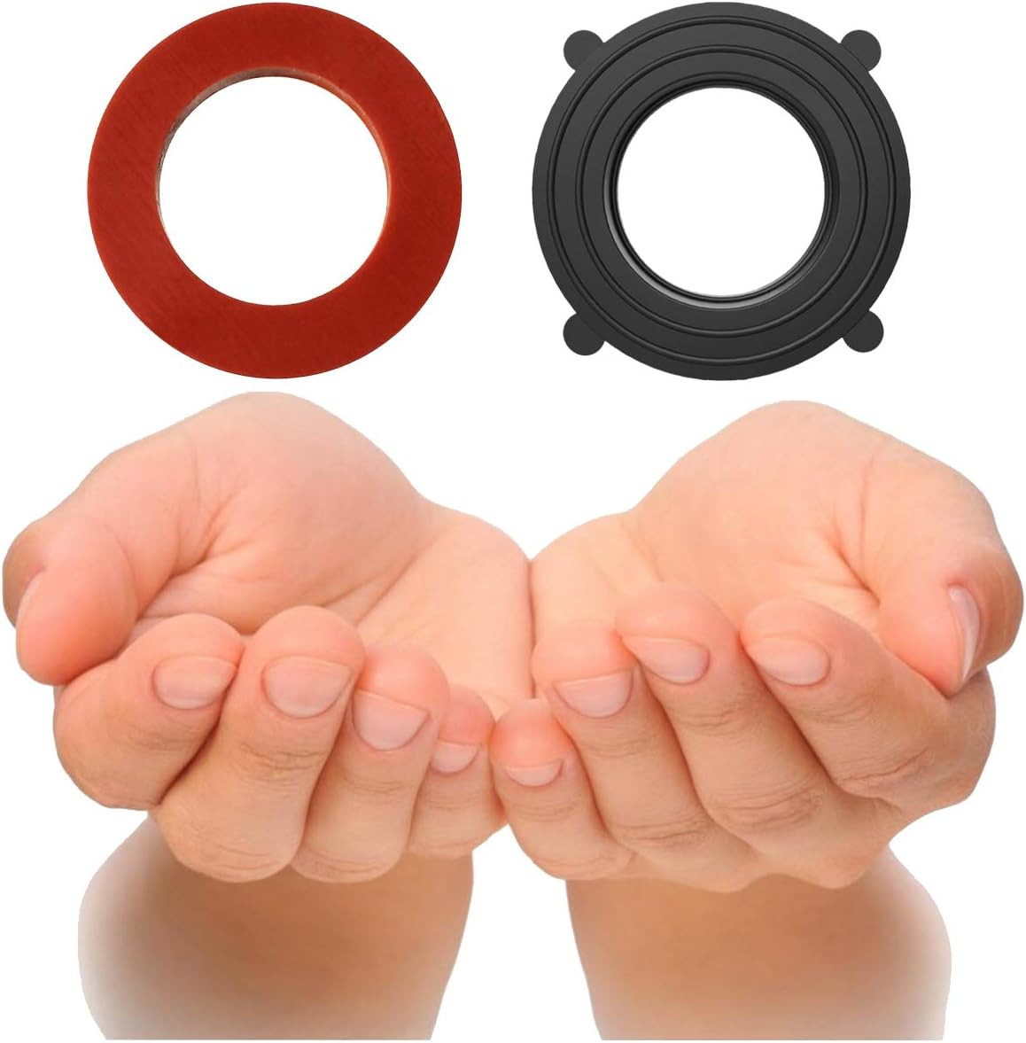 Garden Hose Washer Heavy Duty Rubber Washer Seals Fit All Standard 3/4 Inch Gard