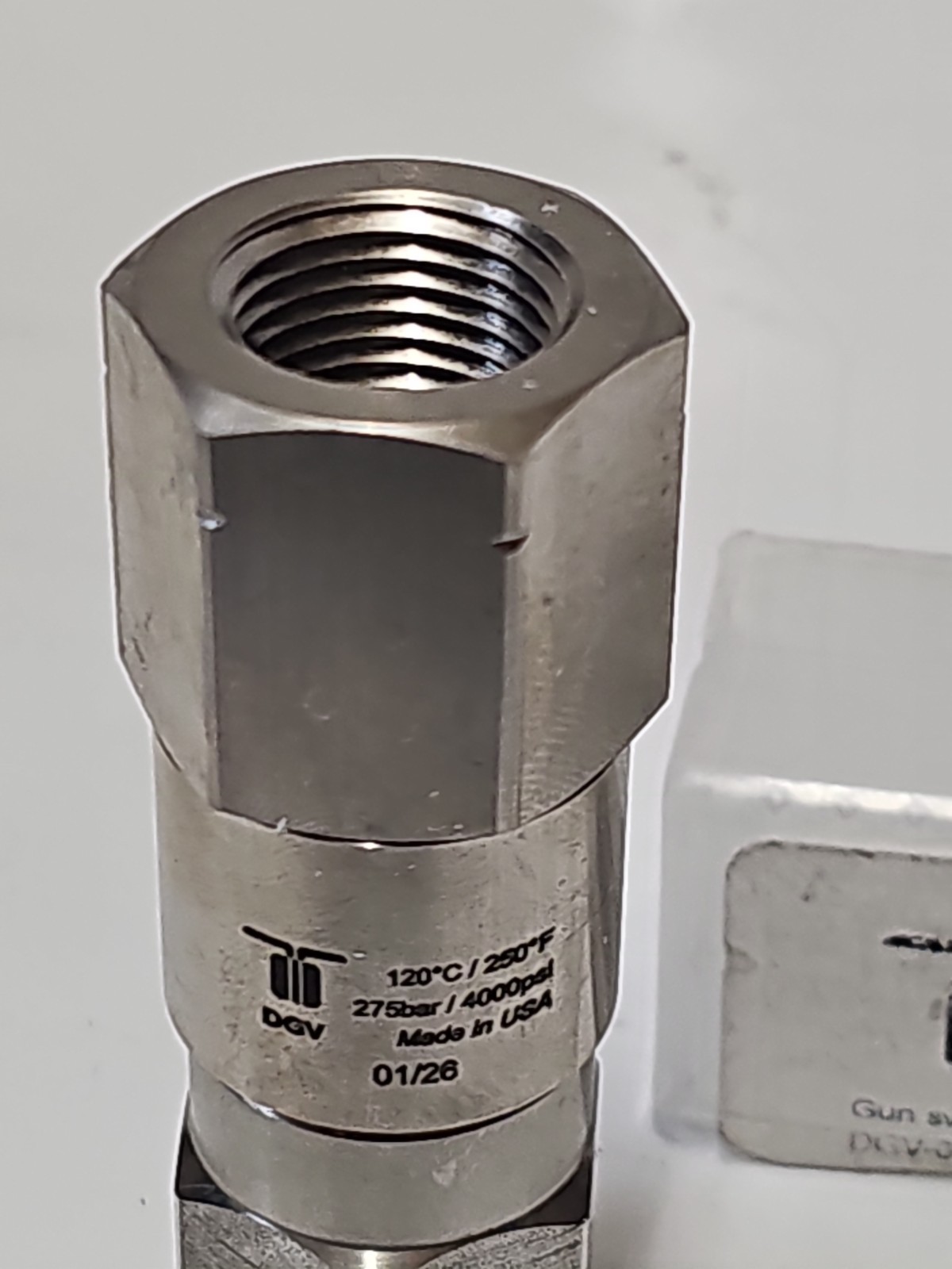 DGV Rotary Union DGS Swivel 4000 PSI 275 Bar 120C Hydraulic Rotary Joint New