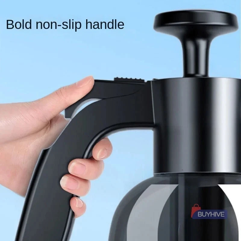 2L Hand Pump Foam Sprayer Pneumatic Washer Foam Snow Foam High Pressure Car Wash