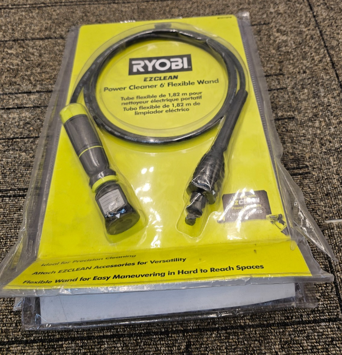 RYOBI RY3112FW EZCLEAN POWER CLEANER 6′ FLEXIBLE WAND