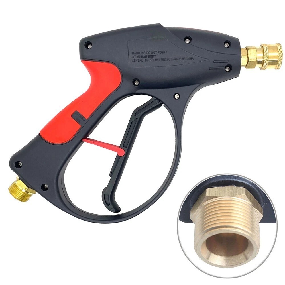 New Pressure Washer Gun Car Wash Soap Lance Cannon Spray Bottle Snow Foam Kit