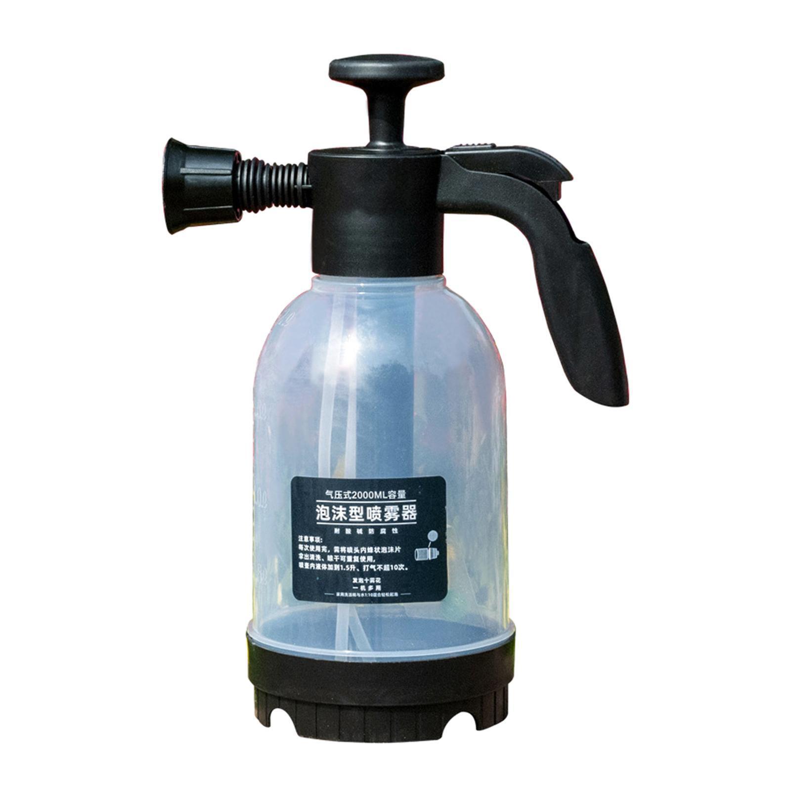 Car Wash Pump Manual Foaming Sprayer Hand Pressurized for House Cleaning
