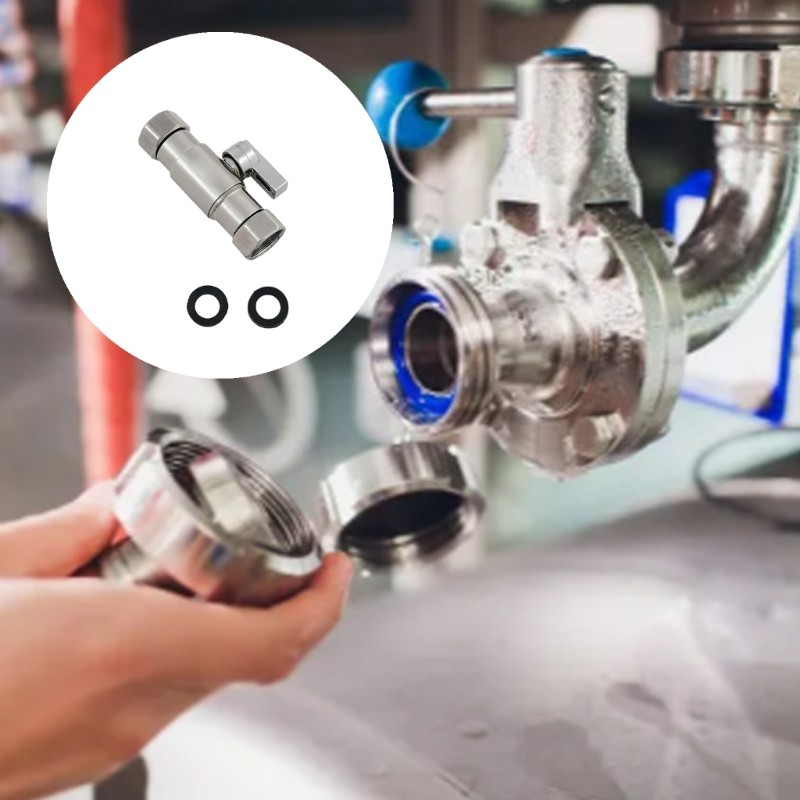 Stainless Steel Quick Connect Ball Valves Leakproof Seal And Simple Setups