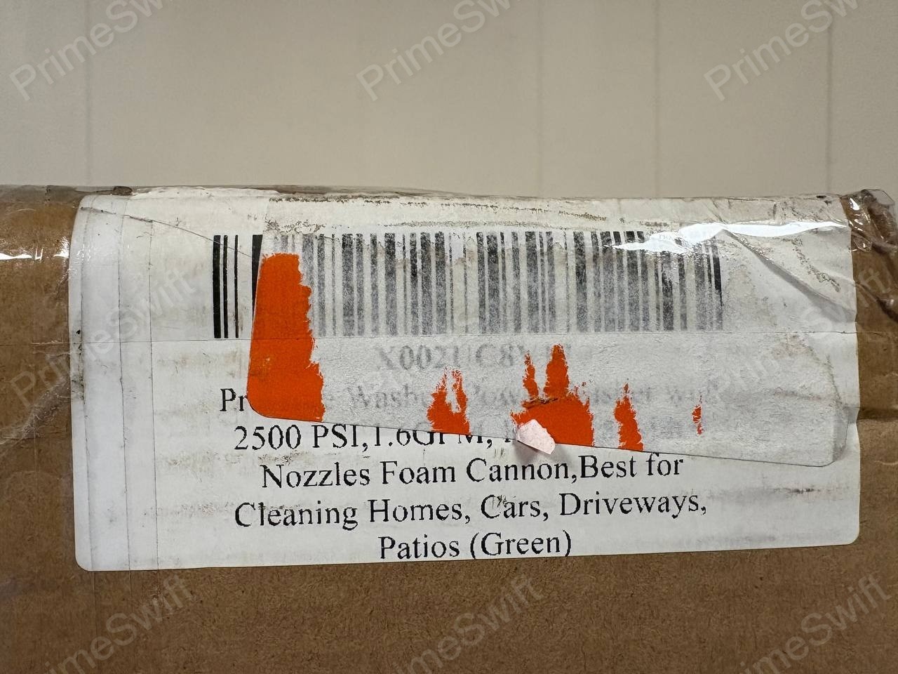 Homdox 2500 PSI Max 1900 PSI Rated Electric Pressure Washer 1600W -NEW