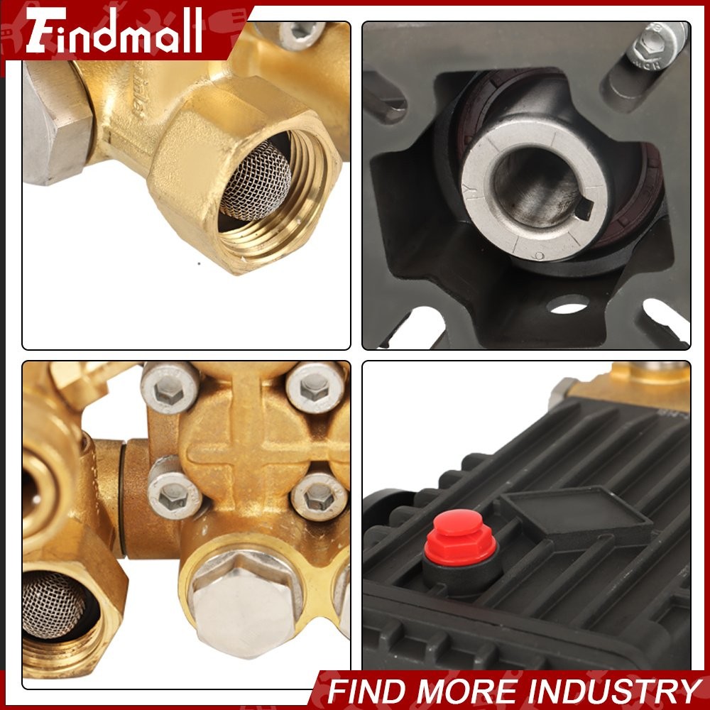 Findmall 3/4-in Shaft Pressure Washer Pump CF 3030 G: 3000 psi 3.1 US gpm