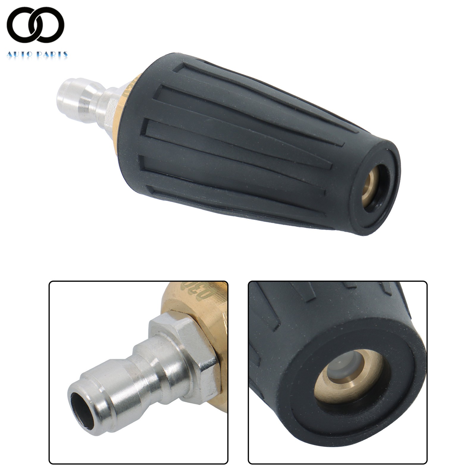 High Pressure 3600PSI Washer Rotating Turbo Nozzle Spray Tip 1/4″Quick Connector