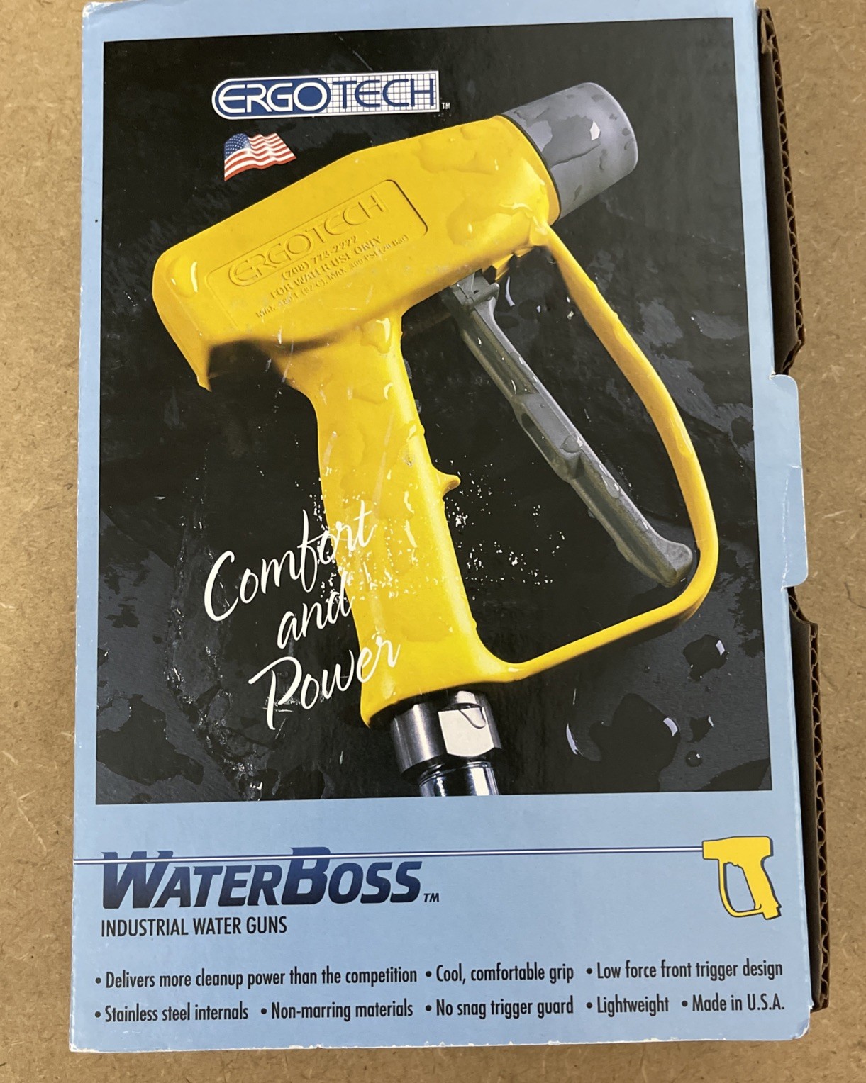 Ergo Tech Waterboss 300‑1/2‑L / 300‑1/2‑S – Wash Down 300 PSI