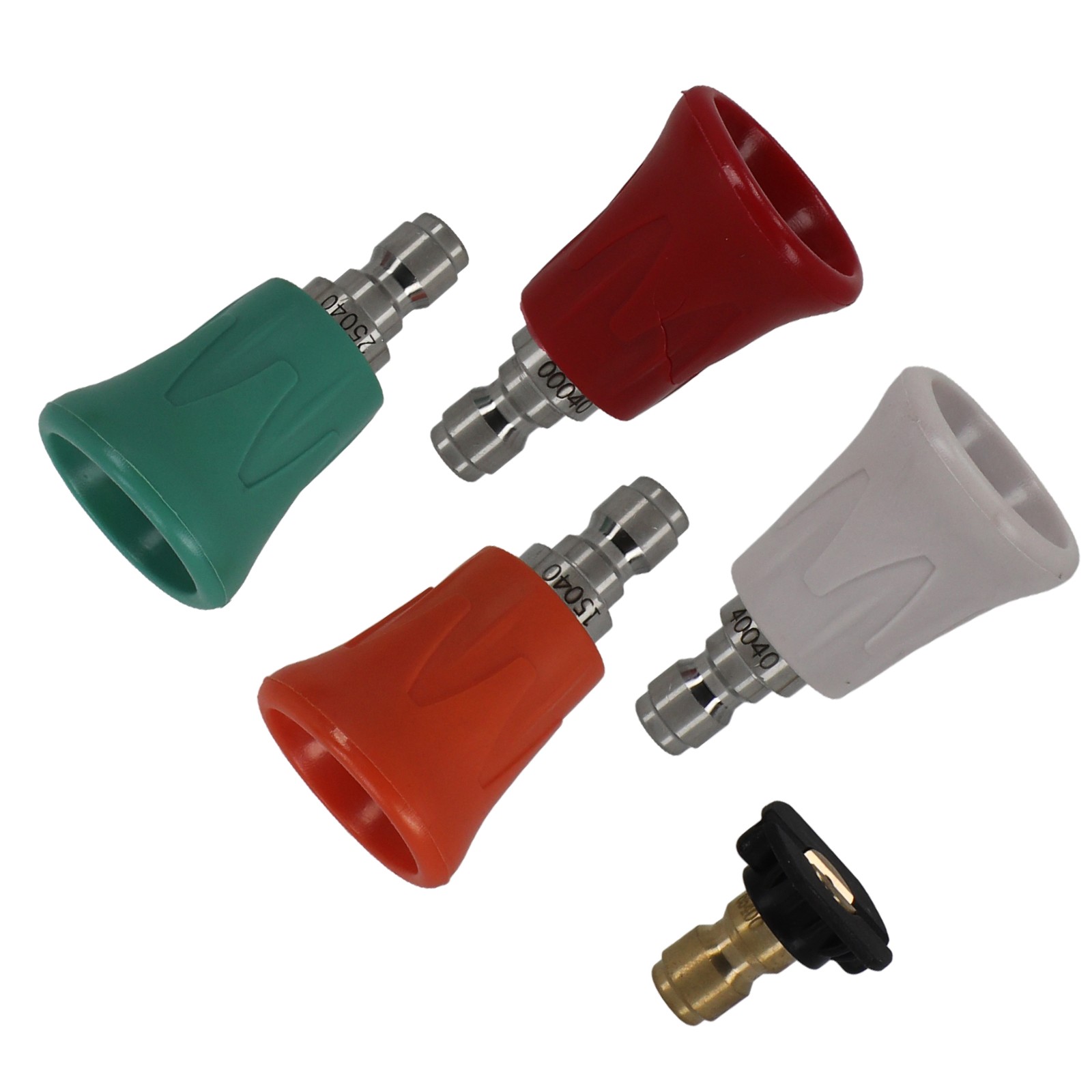 5 Nozzle Tips Kit for Pressure Washer w/ Guard Quick Connect Multi-Purpose