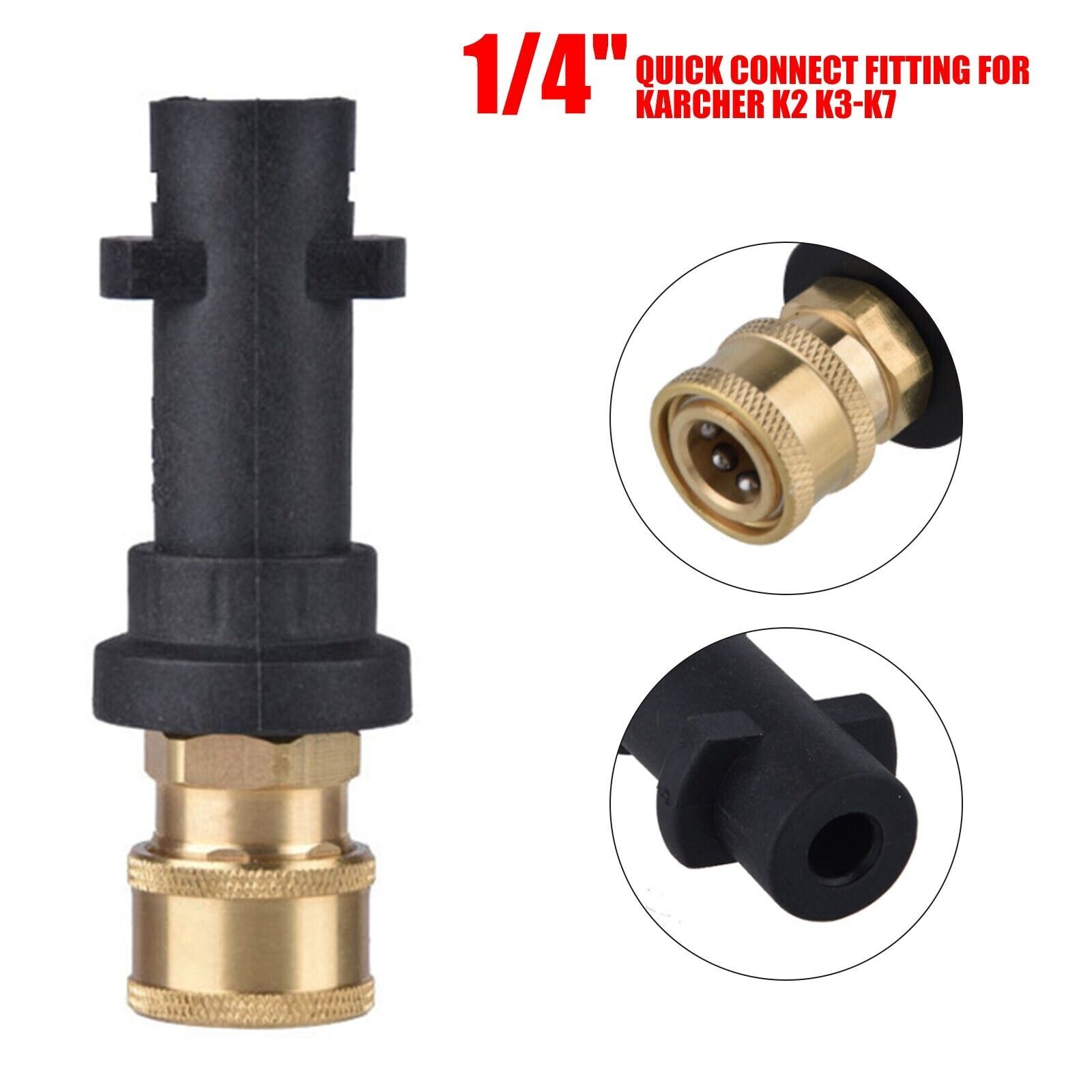 Pressure Washer Gun Adapter 1/4 Quick Connect for Karcher K2 K3 K4 K5 K6 K7