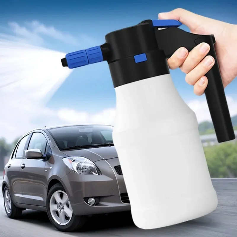 2300Mah USB Rechargeable Electric Snow Foam Sprayer – Car Wash Spray Bottle with