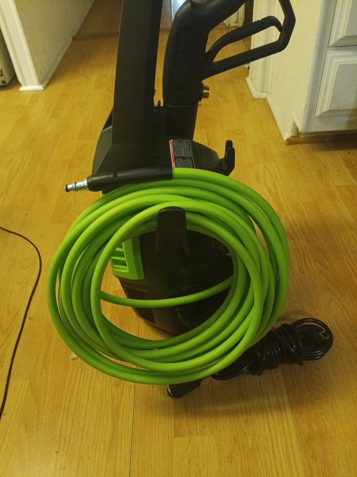 Pressure Cleaner PSI 4.0GPM Portable Power Cleaner with 4 QC Nozzles