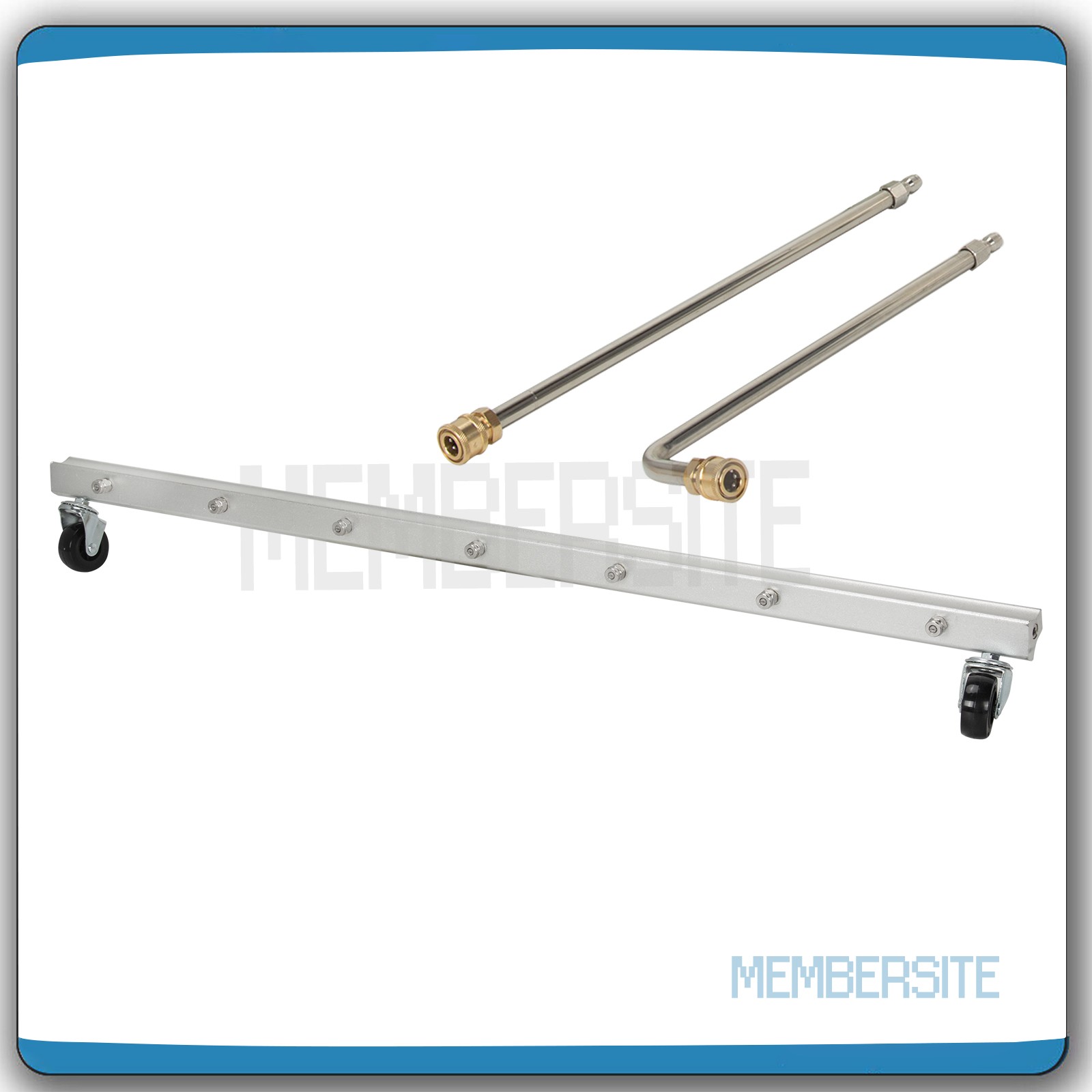39.37″ Pressure Washer Undercarriage Cleaner Surface Car Chassis Washer 4000 PSI
