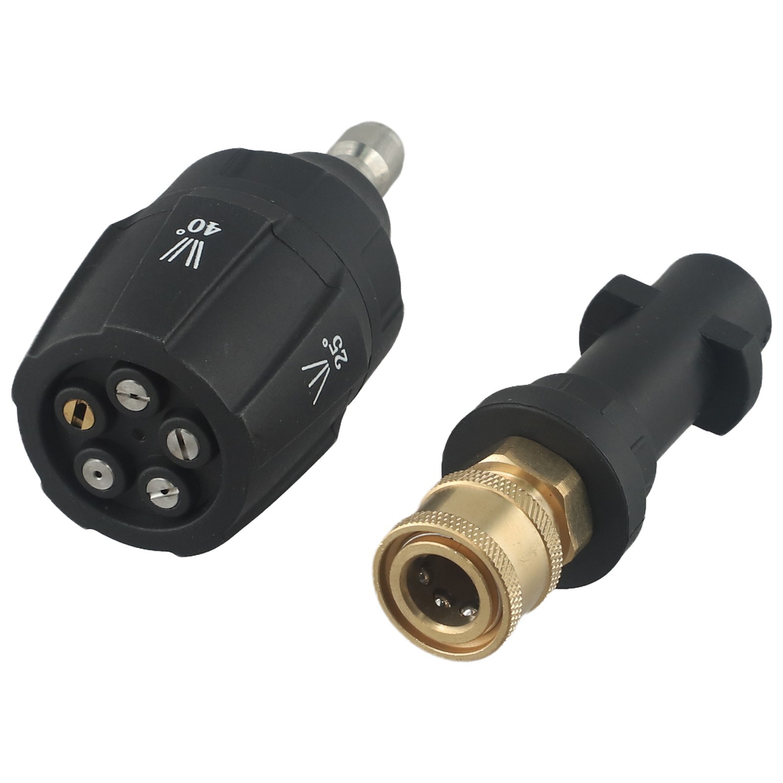 All in Pressure Washer Spray Nozzle Kit for Karcher K2 K3 K4 K5 5 in 1 Set