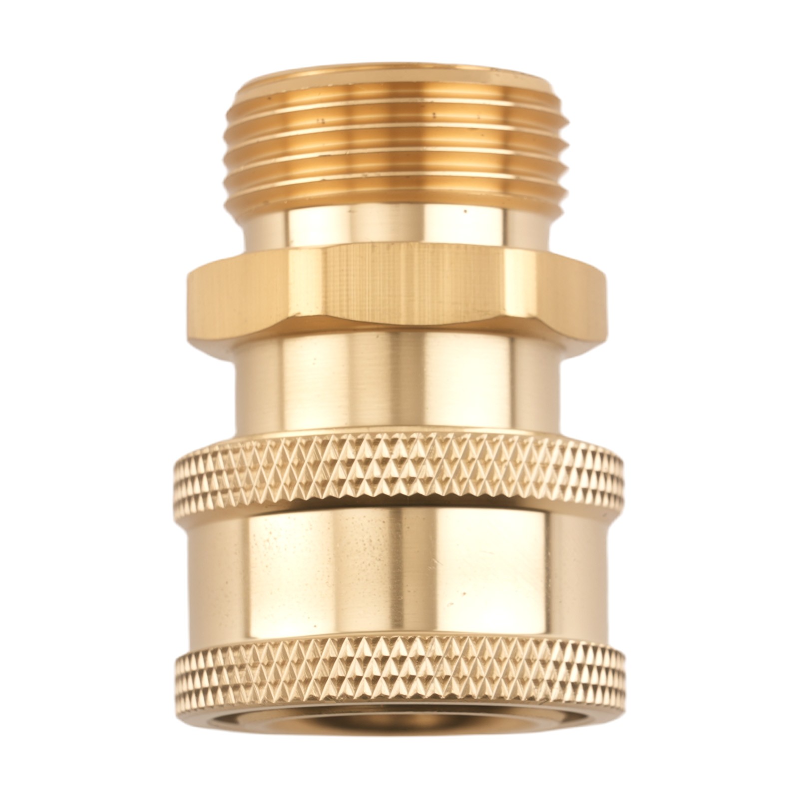 9PCS M22-14 Pressure Washer Quick Connect Adapter Brass Universal Coupling Kit