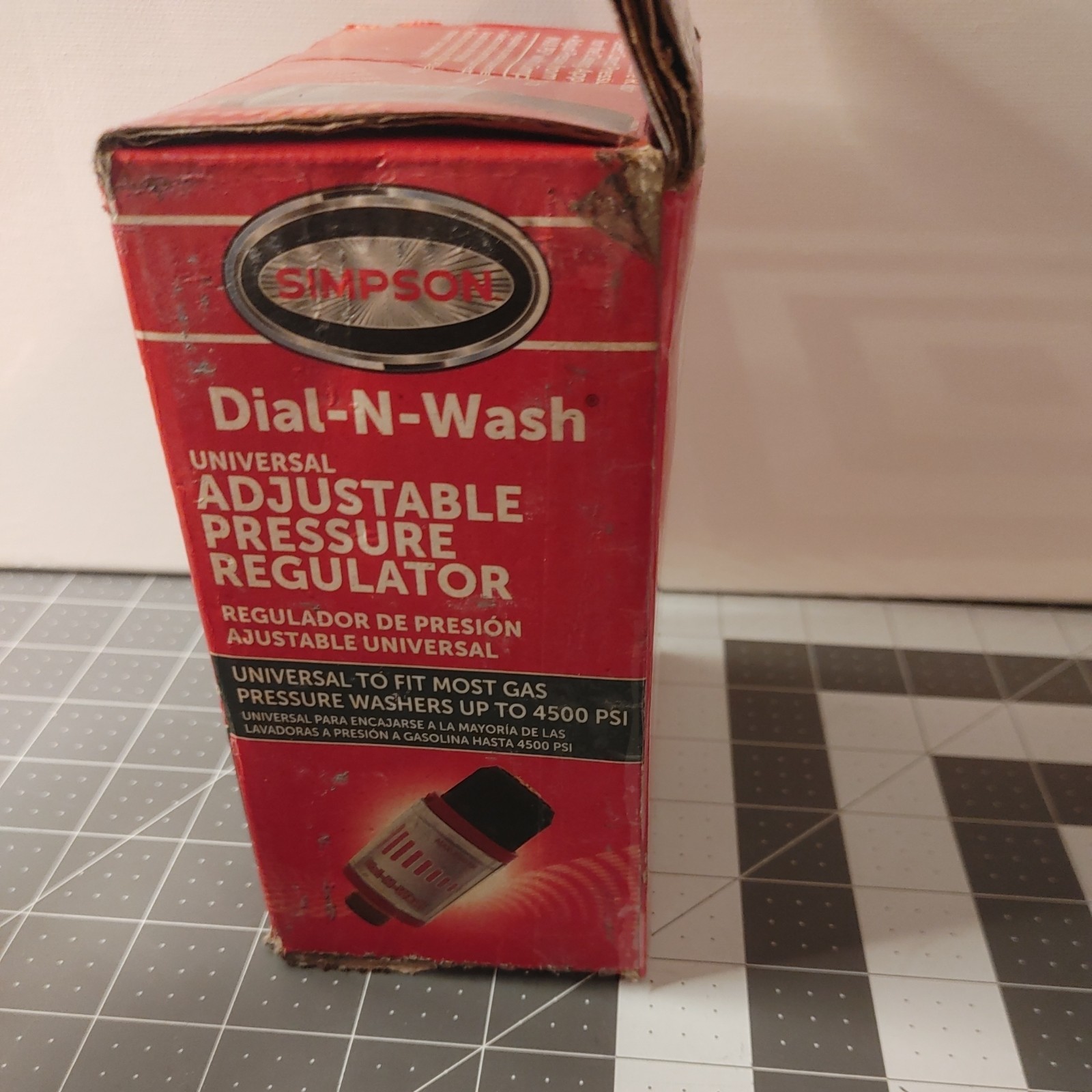 Simpson 82235 4500 PSI M22 Dial-N-Wash Adjustable Pressure Washer Regulator