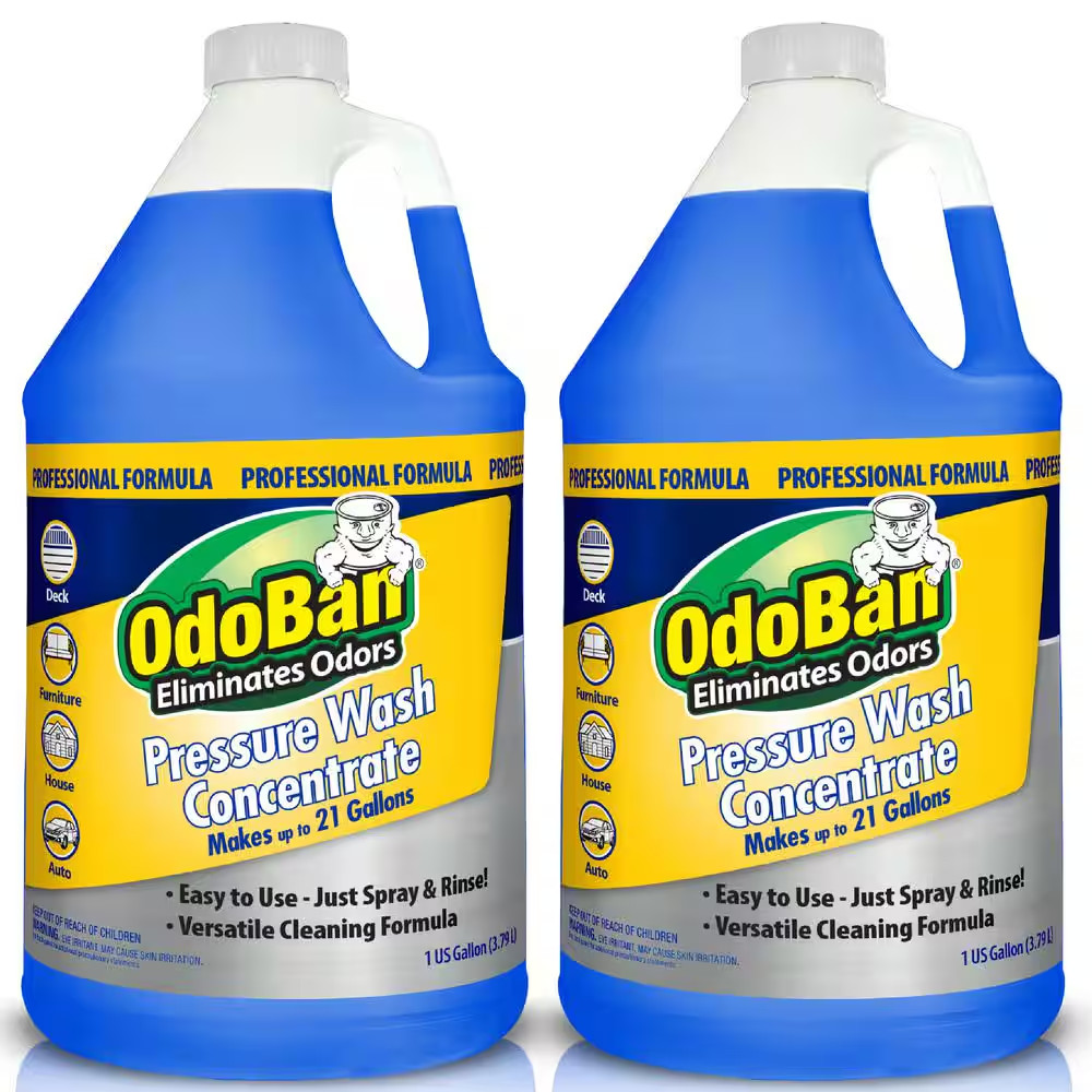 1 Gal. Pressure Wash Concentrate, Pro Pressure Washer Soap/Detergent for Siding,
