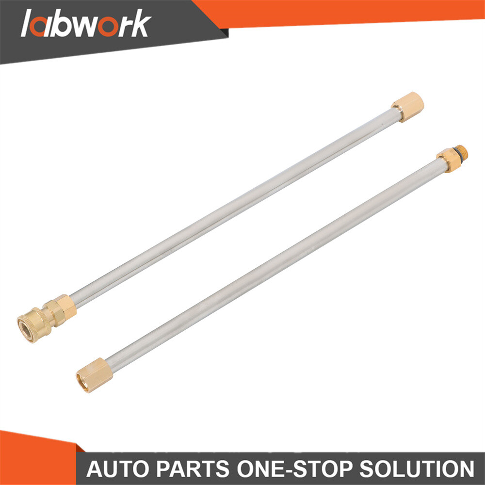Labwork High Pressure Washer Gun Extension Wand Lance Gutter Cleaner Nozzles Kit