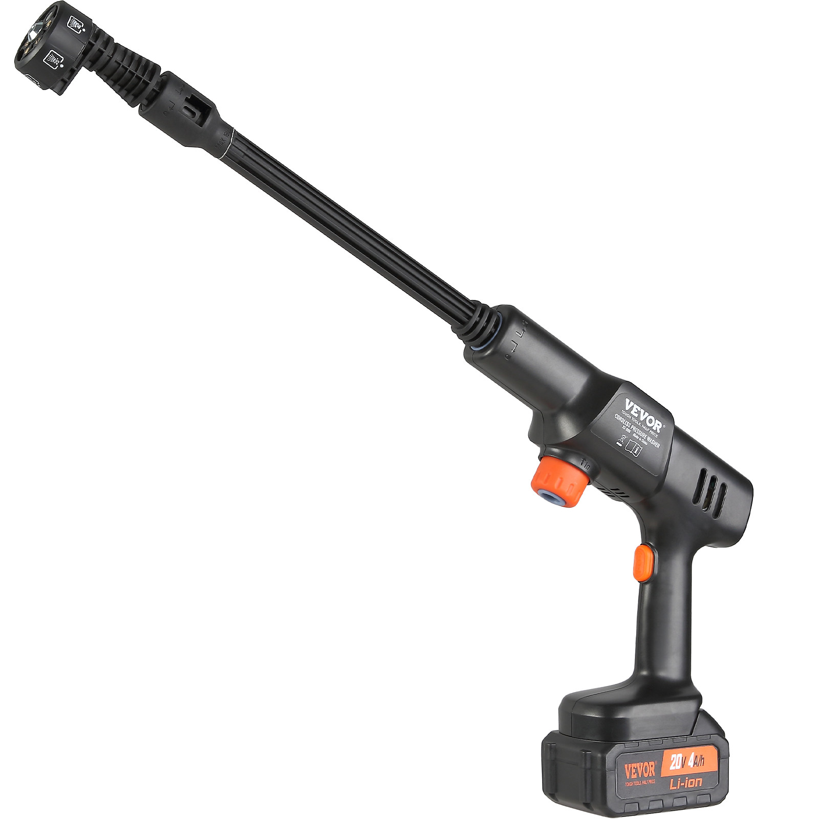 VEVOR High Pressure Cordless Washer Cleaner Portable Water Spray Car Gun 652 PSI
