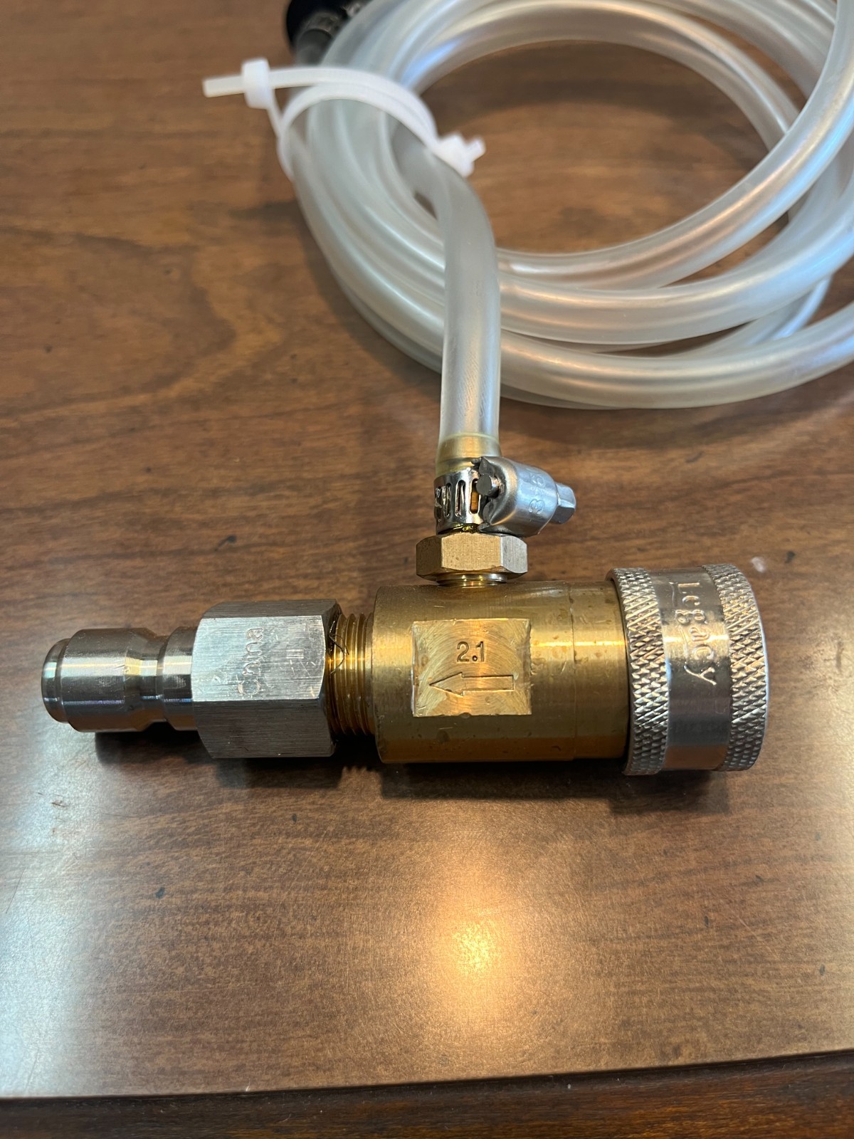 Pressure Washer Legacy Chemical Downstream Soap Injector 2.1 (3-5gpm) 3/8″