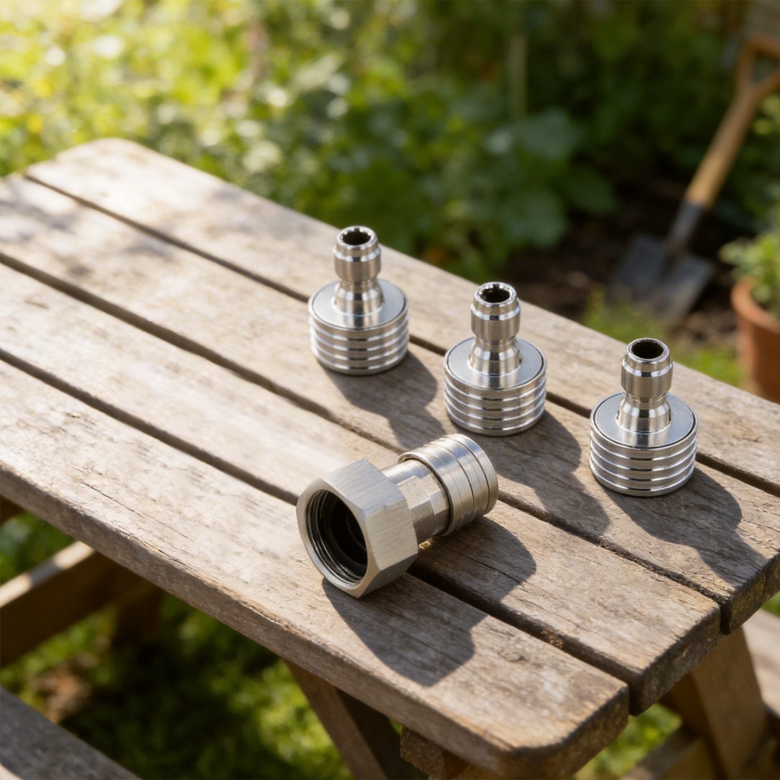 Pressure Washer Nozzle Adapter with 14 Inch Connector for Cleaning Applications
