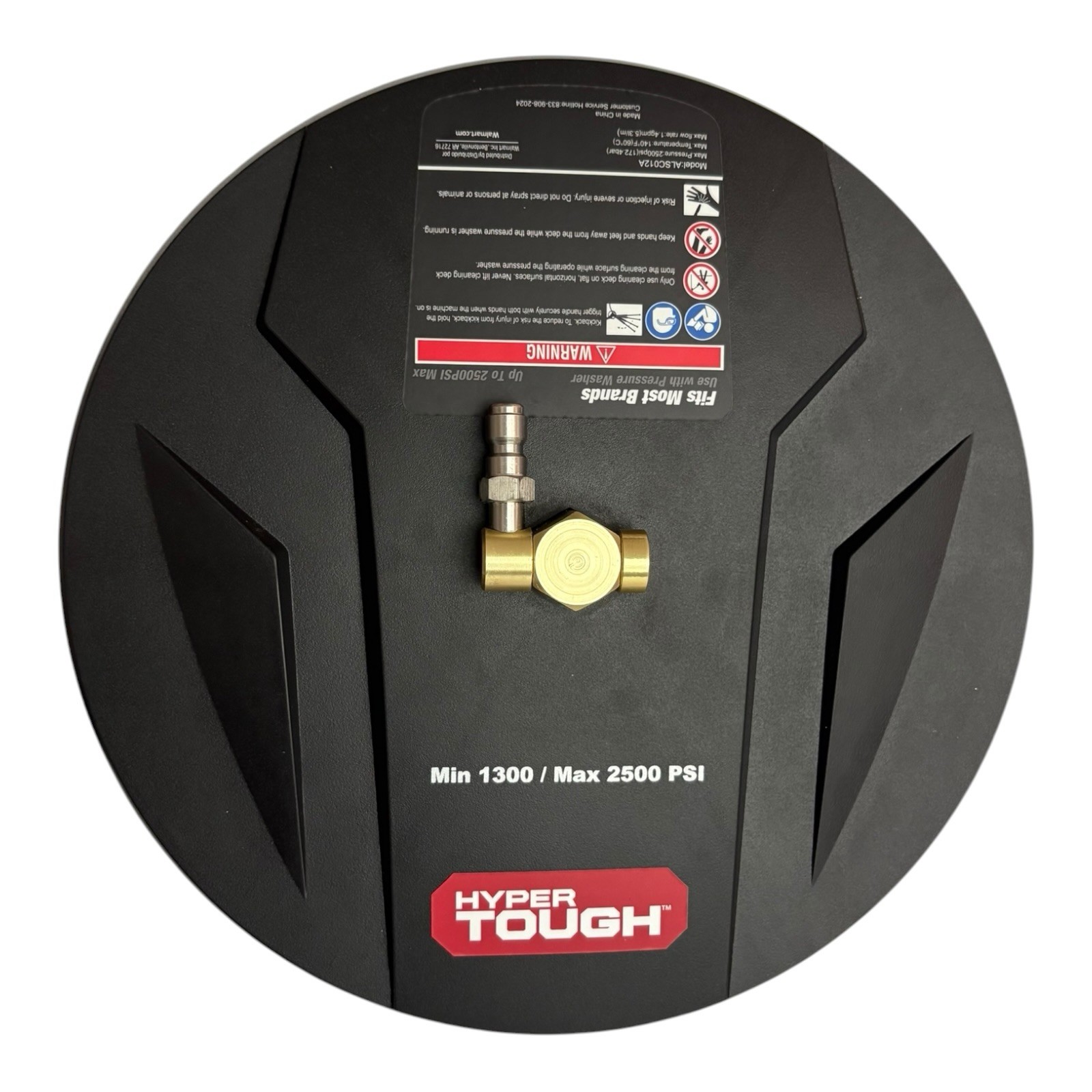 Hyper Tough 12 inch Surface Cleaner For Electric Pressure Washers 1/4″ Connect