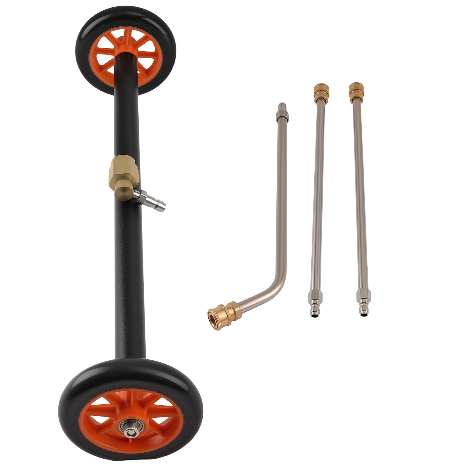 24″ Adjustable Pressure Washer Under Car Cleaner Water Broom Attachment 4000psi