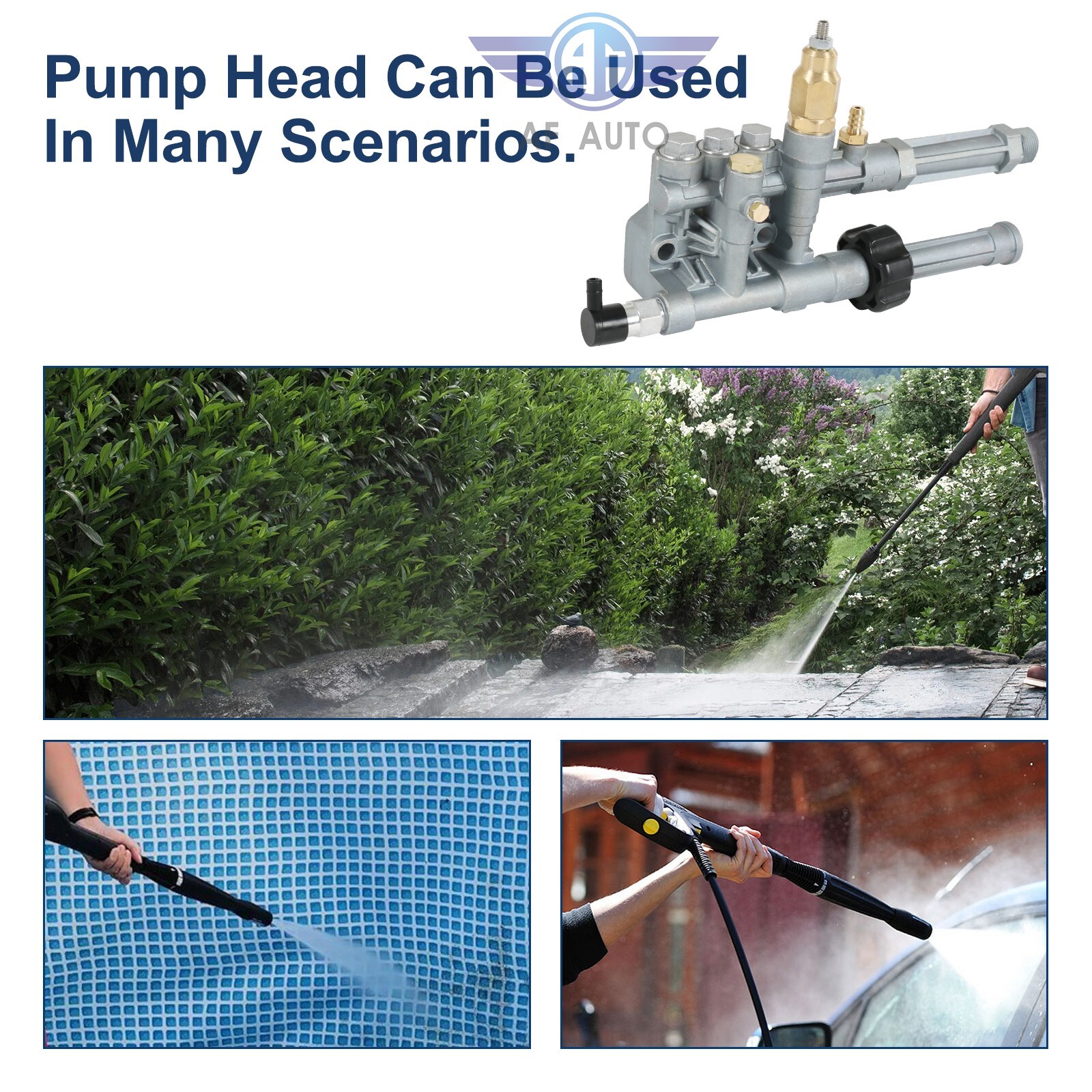 Complete Pump Head Fit For SRMW2.3G28 & SRMW2.4G28 Model Pumps Only