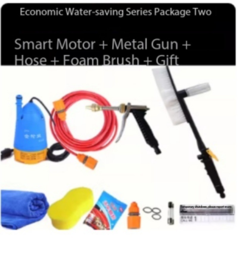 12V High-Pressure Car Wash Machine for Home Use 220V Portable Car Washer