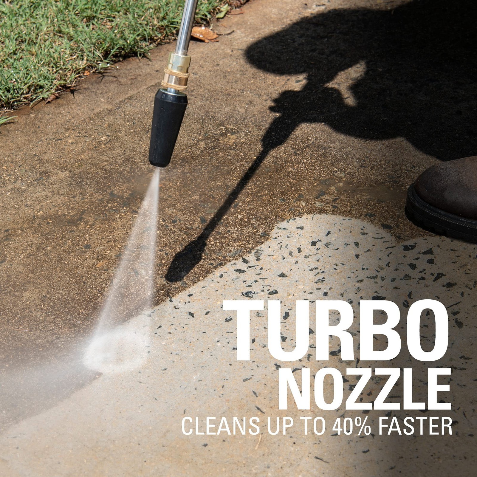 Greenworks 2000 PSI (1.2 GPM) Electric Pressure Washer (25°, 40°, Soap
