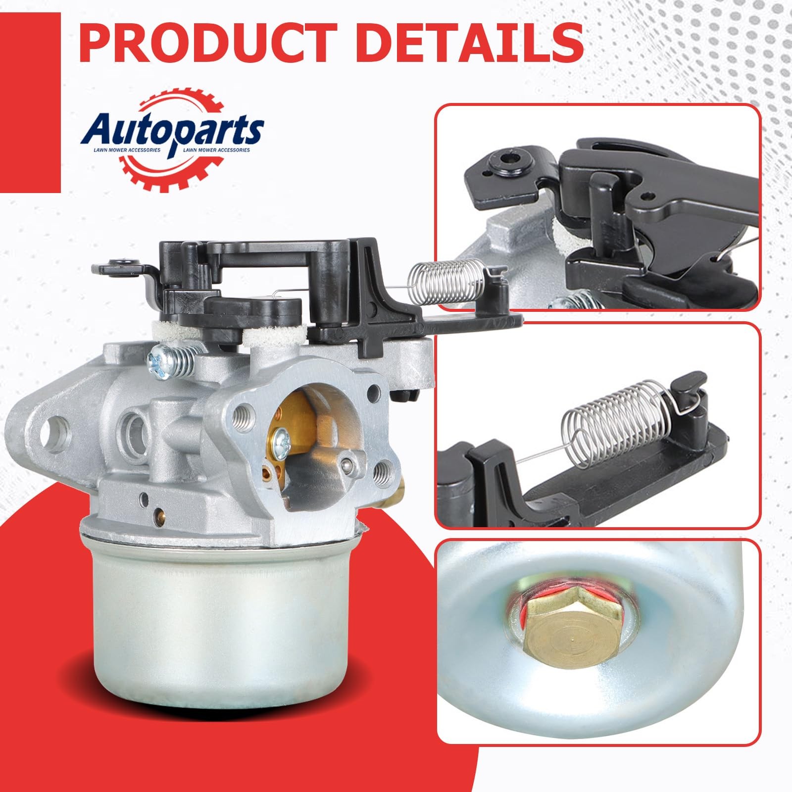 2700-3000PSI Carburetor Replacement for Troy Bilt Power Washer 7.75 Hp 8.75 Hp