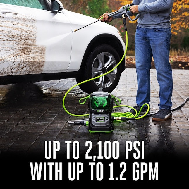 EGO HPW2100 2100 PSI 56-Volt Lithium-Ion Cordless Pressure Washer Tool Only -NEW