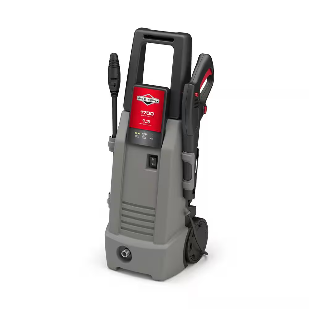 1700 PSI 1.3 GPM 13.75 Amp Electric Cold Water Pressure Washer