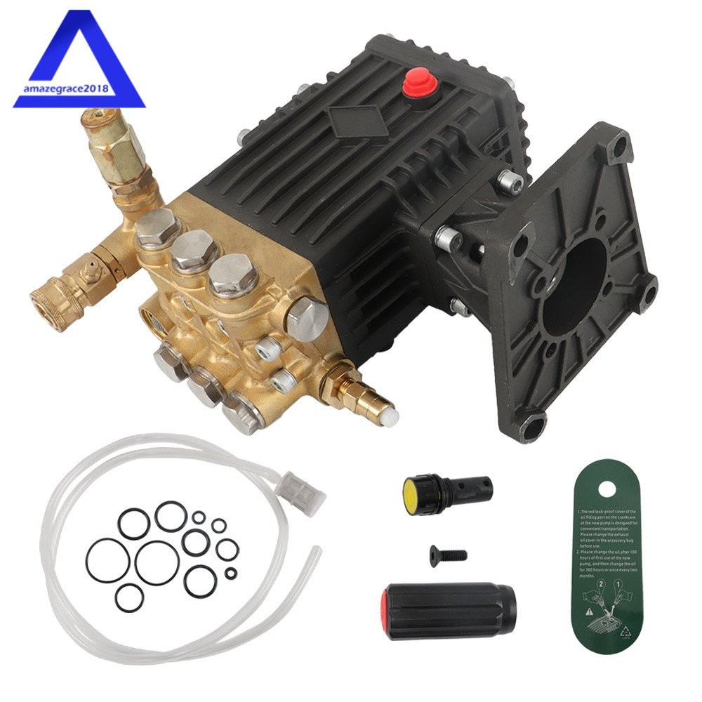 1″ Shaft Pressure Washer Pump Horizontal 4GPM 3000PSI /4000PSI /4400PSI