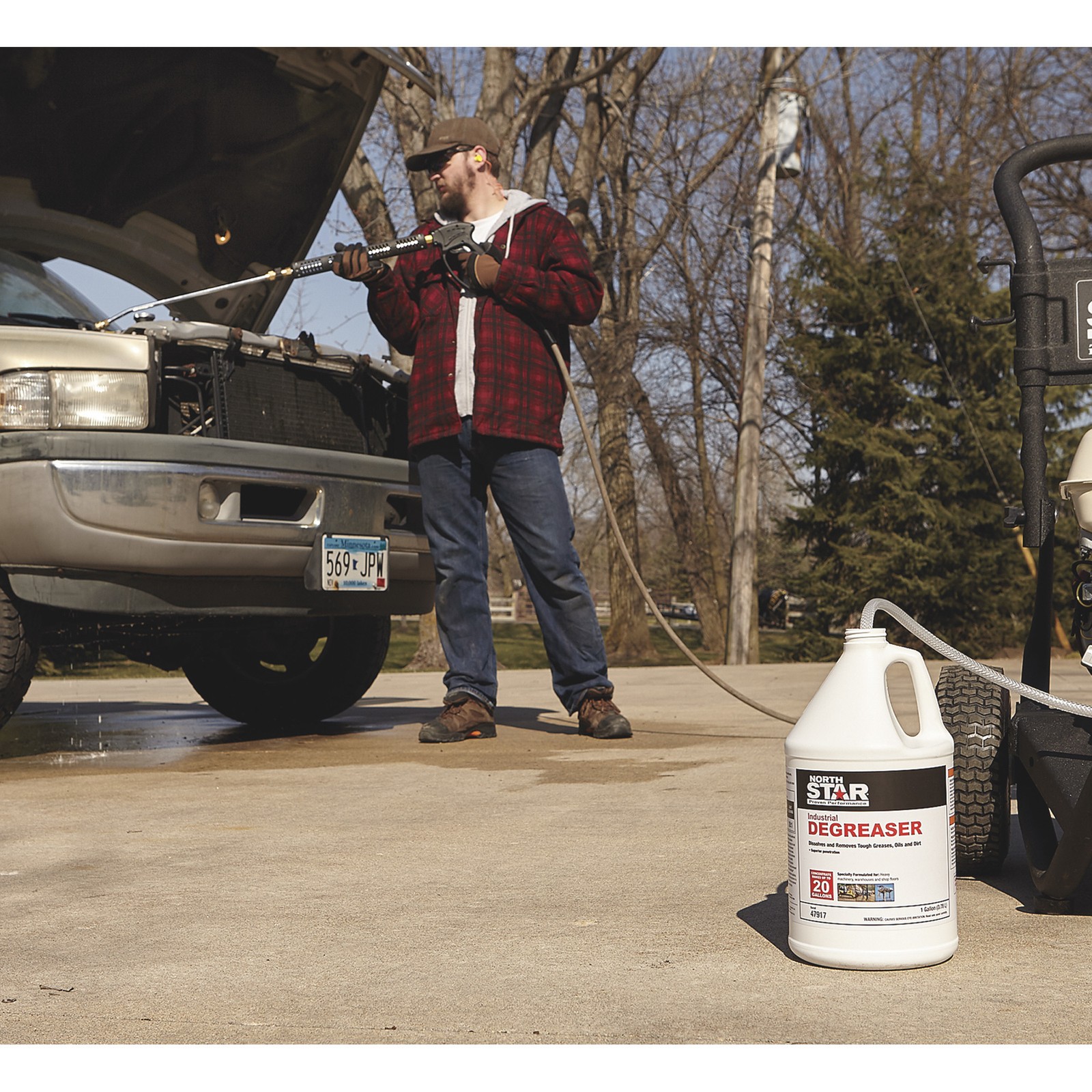 NorthStar Pressure Washer Degreaser Concentrate, 1-Gallon
