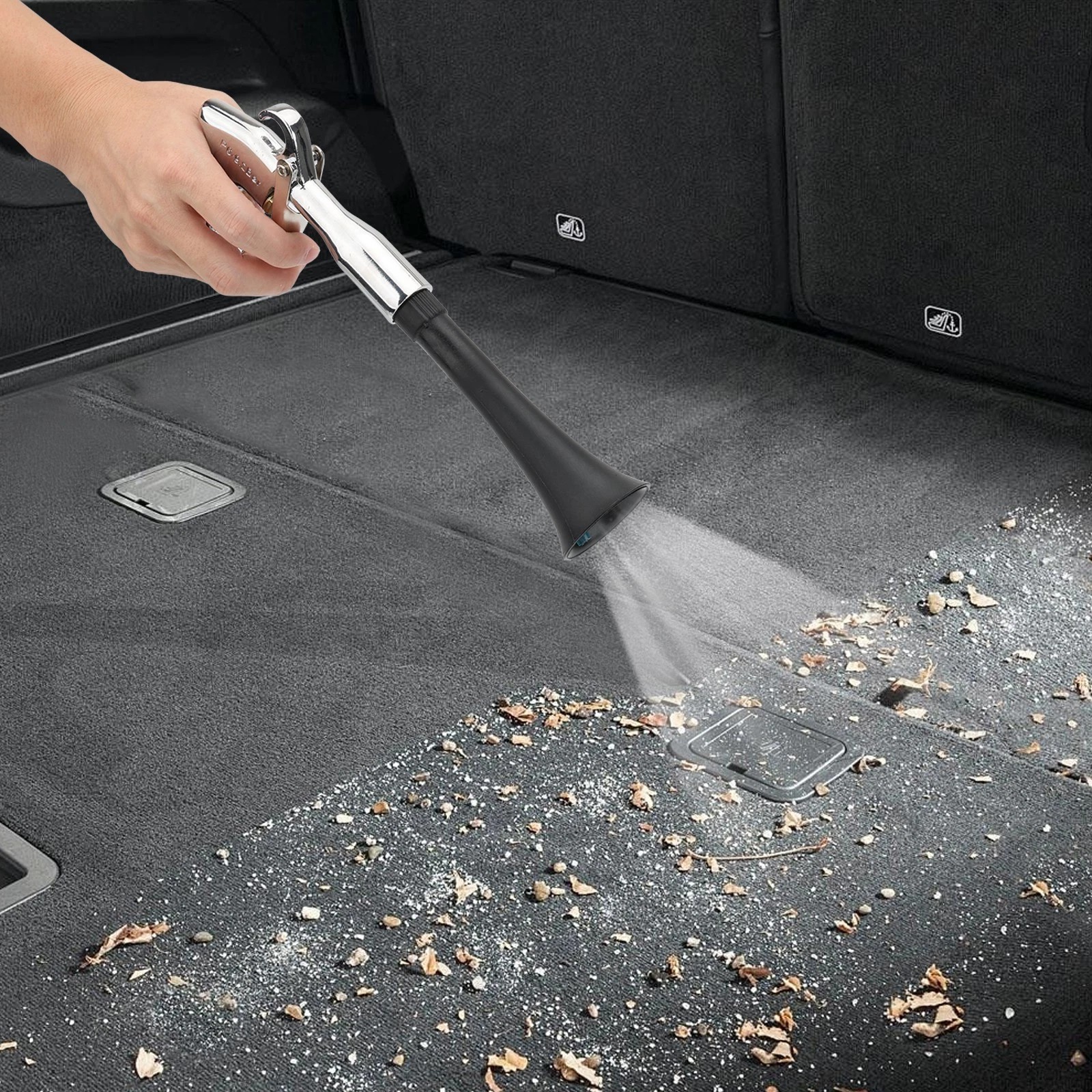 Hewworth Air Cleaning Gun High Pressure Blow Dust Car Interior Detailing Tool