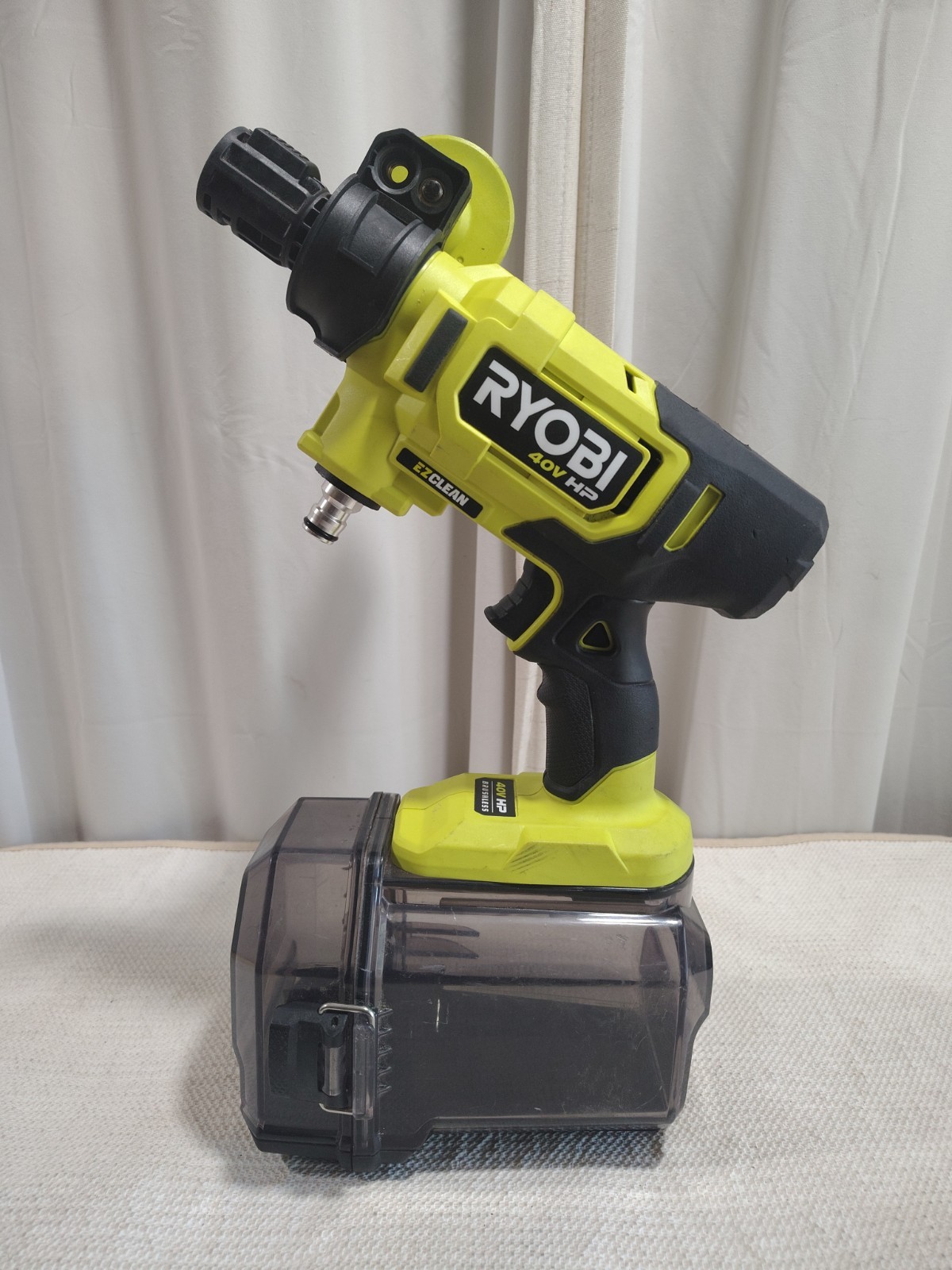 (Z146) Ryobi 40V HP Brushless 600psi Power Cleaner (Tool Only)incomplete