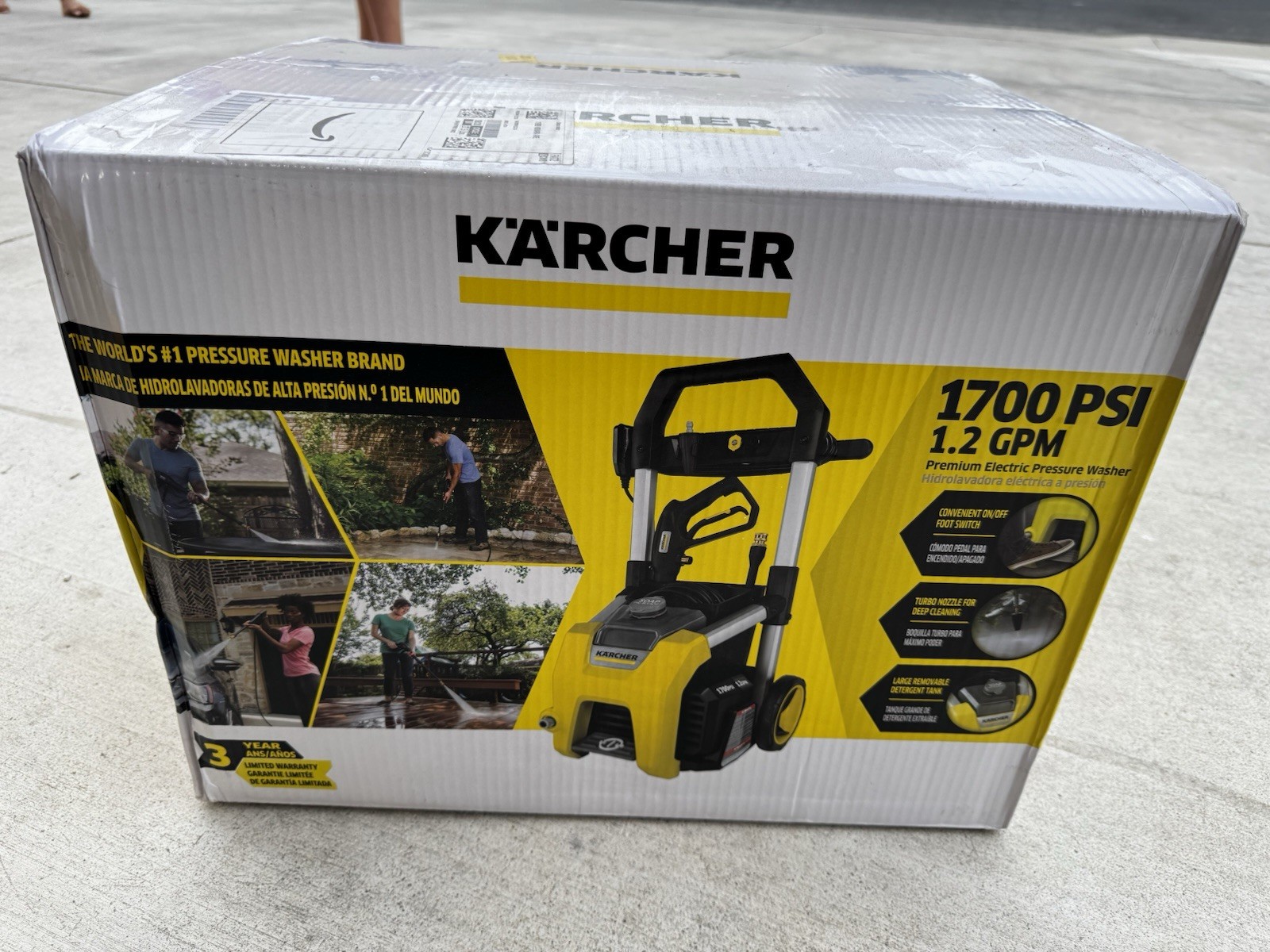 Brand New Karcher Pressure Washer 1700 Psi
