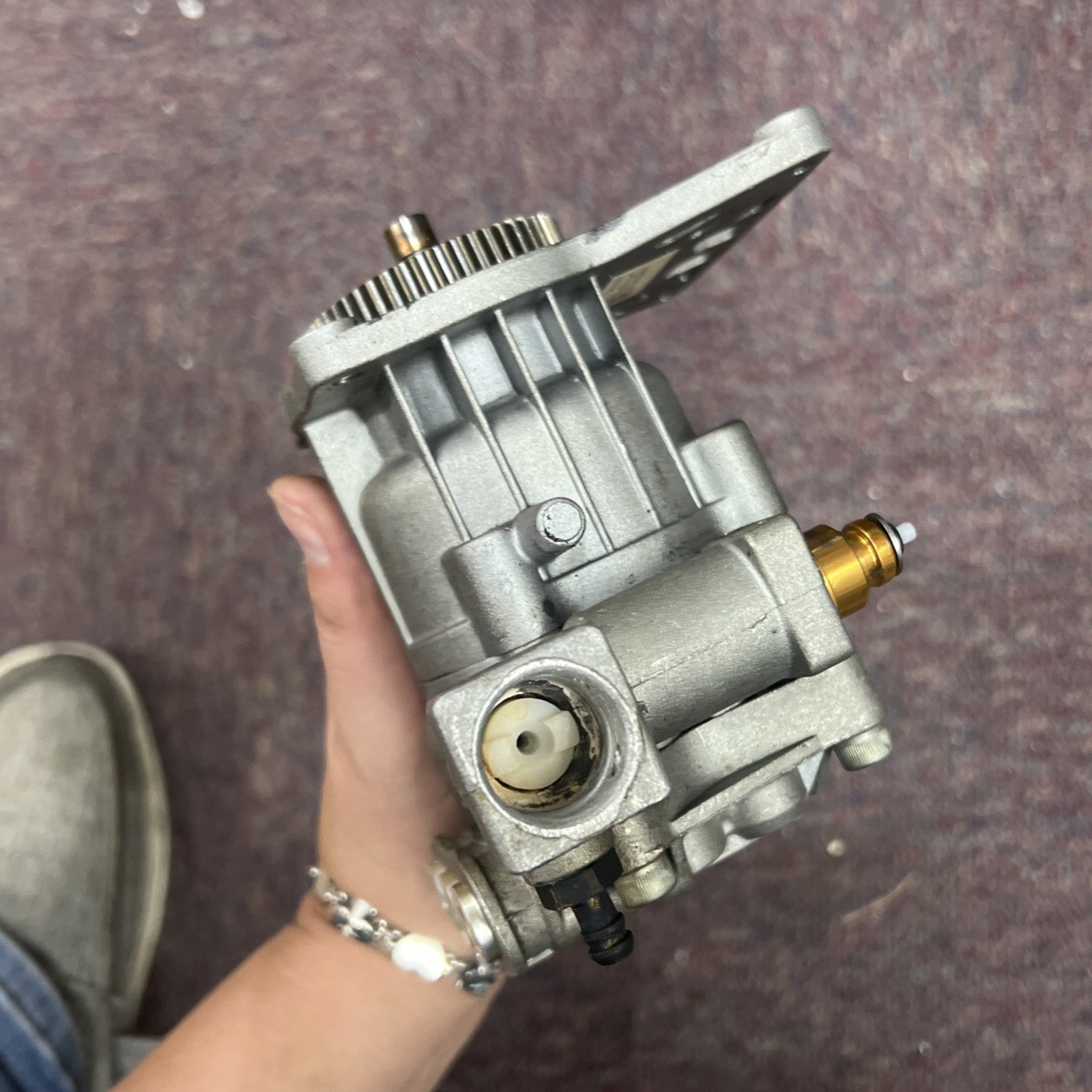 Ryobl Electric Pressure Washer RY141612VNM Gear Cover Crankcase Assembly