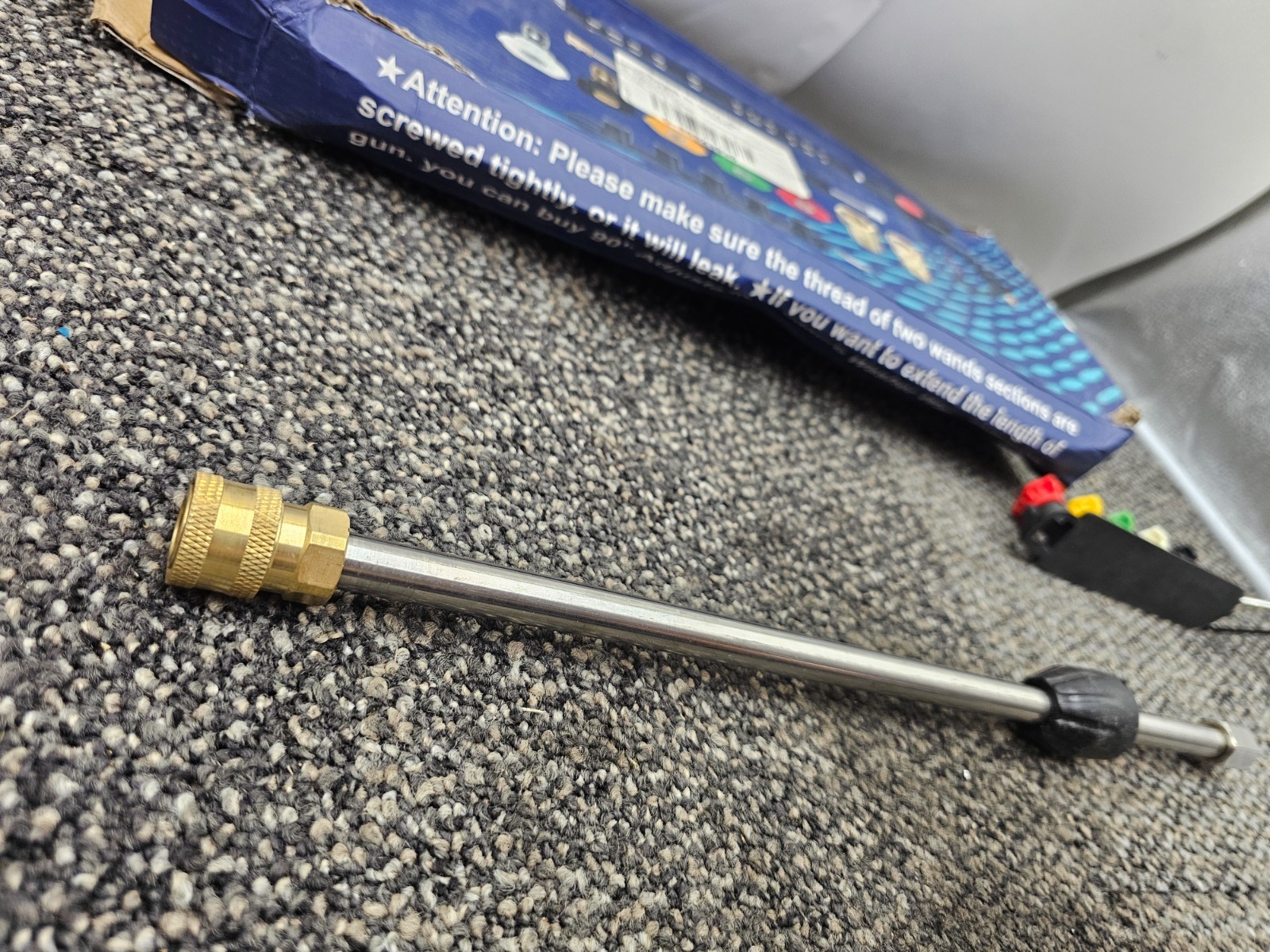 M Mingle Replacement High Pressure Washer Gun With Extension Wand Assembly