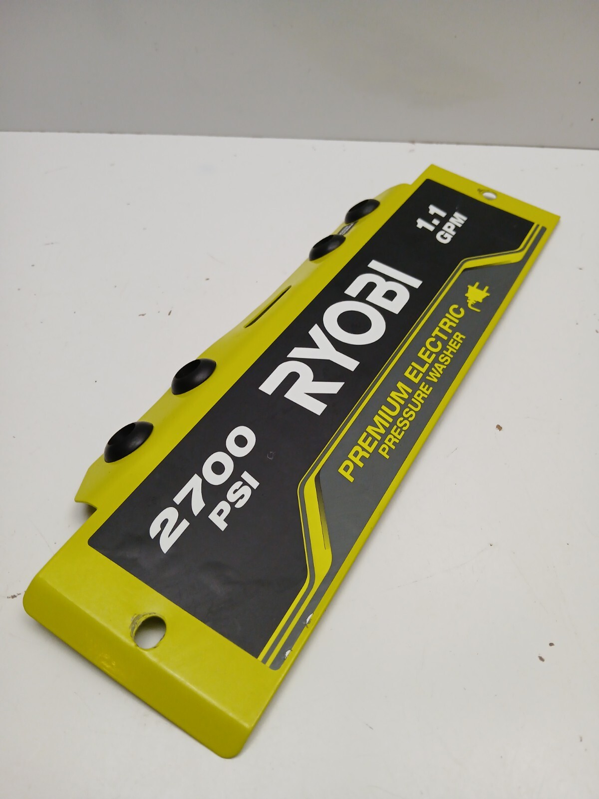 Ryobi OEM Parts. Face Panel Assembly RY142711VNM 2700-psi Corded Pressure Washer