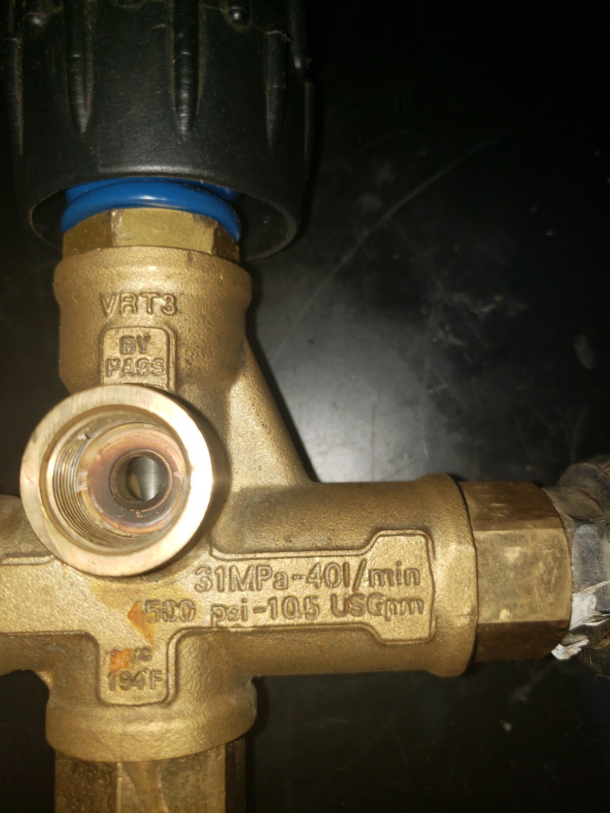 Annovi Reverberi VRT3-310 Unloader Valve 4500PSI 10.5 GPM